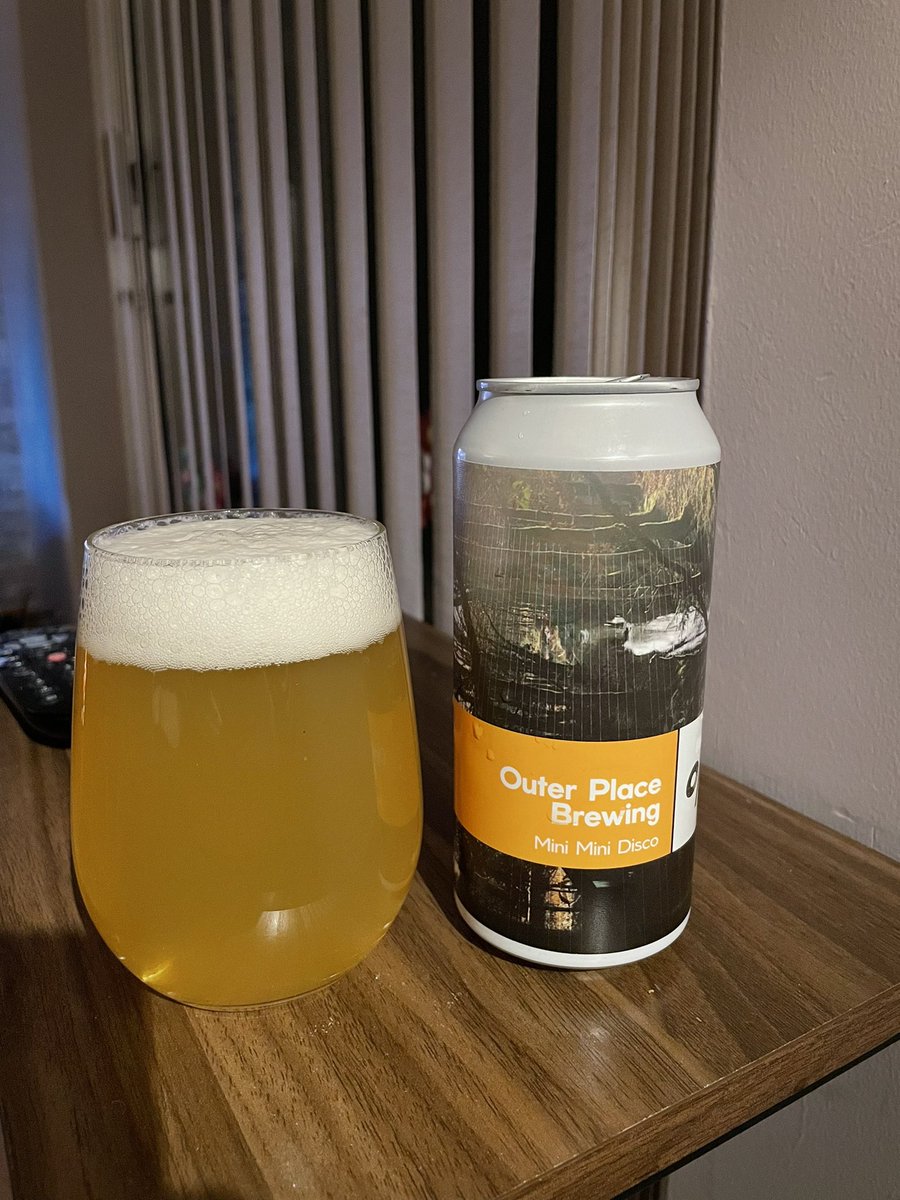 Crowley190's tweet photo. Day 13/24 ✅ @craftcentral a beauty of a session IPA today from @outerplacebrew, over the half way point now and it’s been an absolute delight to date! 👏🏼👏🏼 #cccraftvent https://t.co/FCgnBHatwg