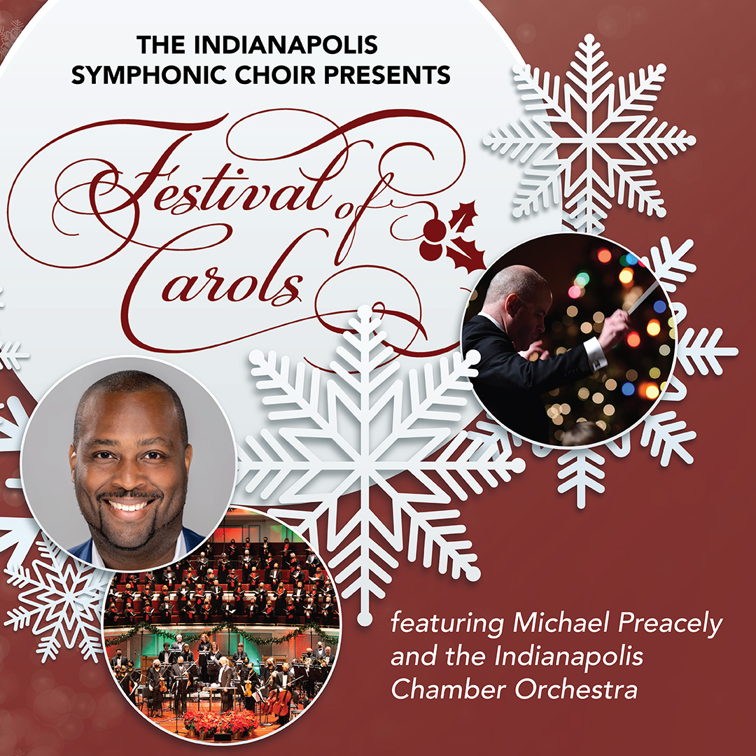 Tomorrow night <a href="/IndyChoir/">Indianapolis Symphonic Choir</a> presents Festival of Carols at Clowes Memorial Hall! Take part in this Indianapolis tradition and get your tickets at bit.ly/3czXH5S