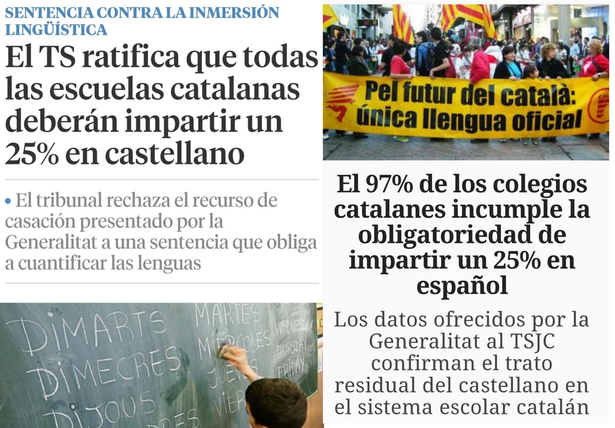 ⛔ BULO de <a href="/isabelrguez/">Isabel Rodríguez García</a>. "Desde que Pedro Sánchez es presidente, en Cataluña se cumple la ley y la Constitución".

❌ FALSO: El 97% de los colegios catalanes incumple la obligatoriedad del TS de impartir un 25% en español.