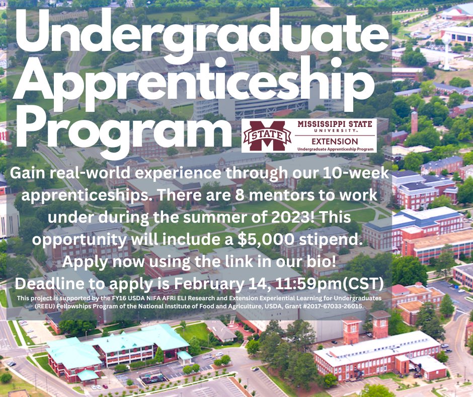 MSUES Apprenticeship tweet media