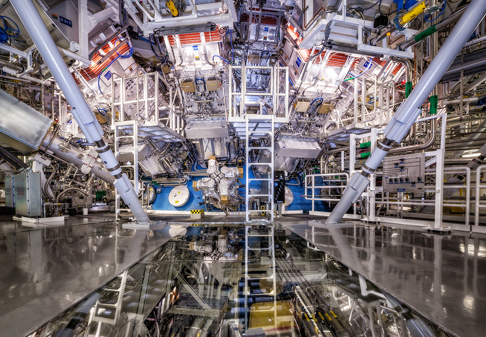StudioDee's tweet photo. Congrats to all my former colleagues at NIF for achieving Fusion Ignition!! Love seeing the NIF Stargate featured for this historical breakthrough! Keep pressing on, this is only the beginning! 

#NationalIgnitionFacility #FusionIgnition #LLNL #NIF #CleanEnergy @lasers_llnl https://t.co/V6aewKS1AY