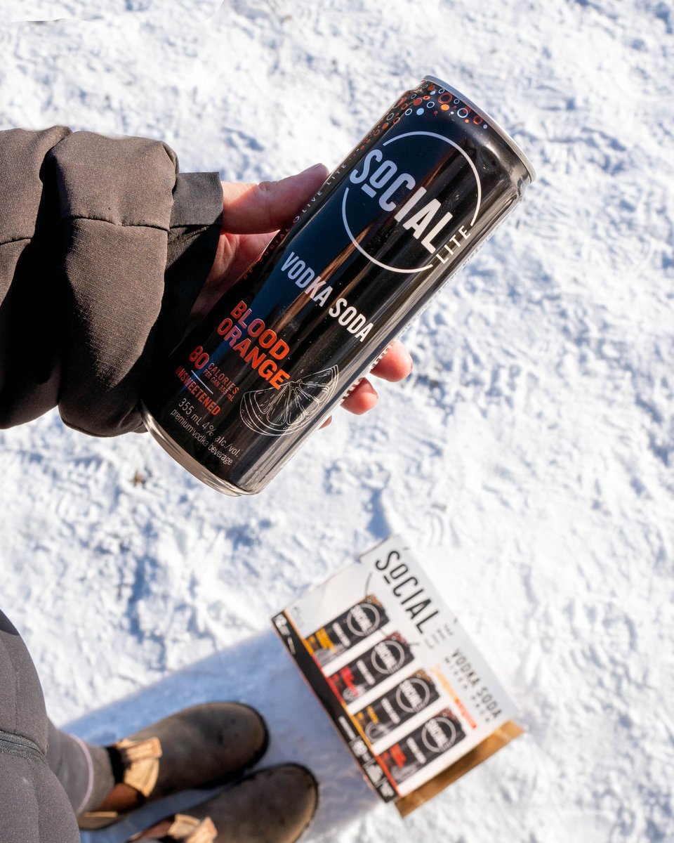 You just got back from a winter hike, and your friend has a SoCIAL LITE sampler ready to go. Which flavour are you grabbing?