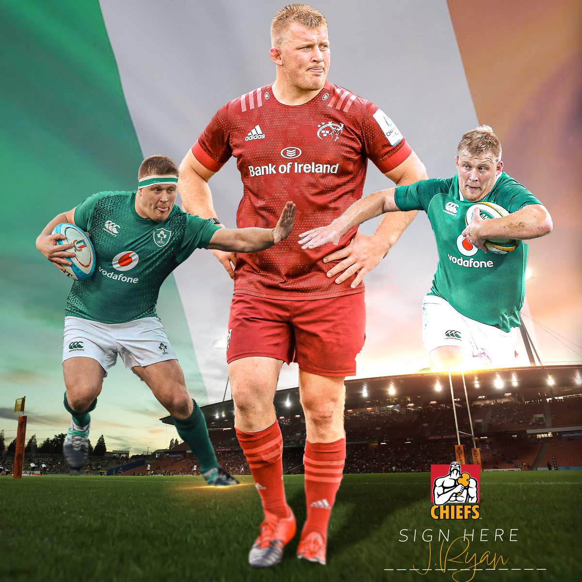 The luck of the Irish is heading to Hamilton for 2023 🍀 
We are pumped to announce the signing of John Ryan to our 2023 squad!

Read More Here - bit.ly/3Pqx6rc