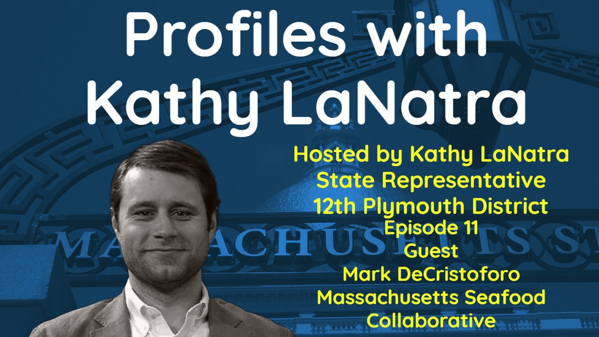 The Local Seen Government Services (@localseengovt) on Twitter photo Watch the latest "Profiles with Kathy LaNatra" as State Rep. <a href="/kathylanatra/">Kathy LaNatra</a> sits down with Mark DeCristoforo Massachusetts Seafood Collaborative (<a href="/Maseafoodcollab/">MA Seafood Collab.</a>) to discuss the challenges facing the seafood industry now on <a href="/PACTVMedia/">PACTV media</a> Video Share: ow.ly/fumZ50M2k0l Watch the latest "Profiles with Kathy LaNatra" as State Rep. <a href="/kathylanatra/">Kathy LaNatra</a> sits down with Mark DeCristoforo Massachusetts Seafood Collaborative (<a href="/Maseafoodcollab/">MA Seafood Collab.</a>) to discuss the challenges facing the seafood industry now on <a href="/PACTVMedia/">PACTV media</a> Video Share: ow.ly/fumZ50M2k0l
