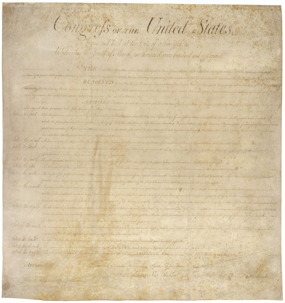 Explore several educational activities from DocsTeach for Bill of Rights Day! 

#BillOfRights #BillOfRightsDay

ow.ly/XKS150M2gqY