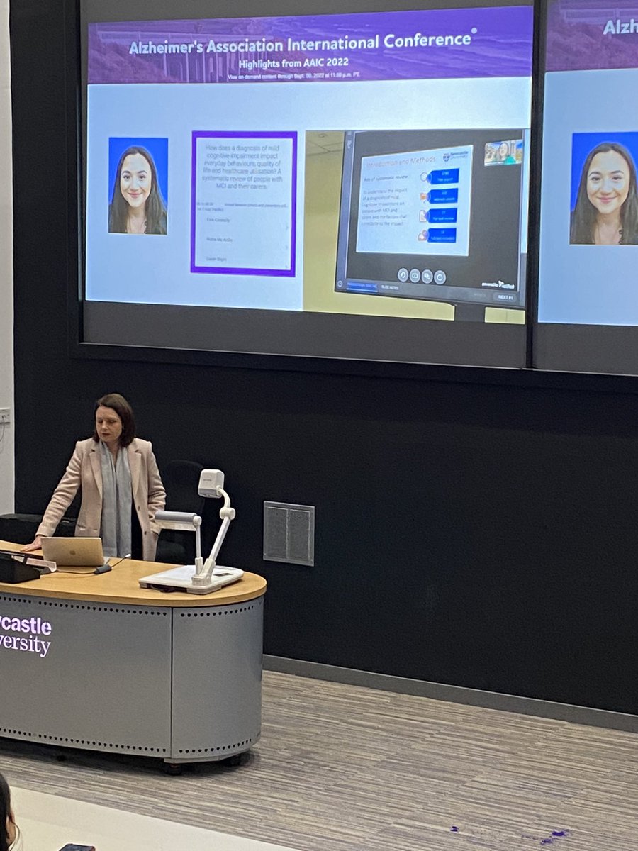 NCL_Pharmacy's tweet photo. @andy_husband1 @sarahpslight @sarahpslight discussing publications she has done with her stage 4 students @NCL_Pharmacy https://t.co/5o1cSBH1LY