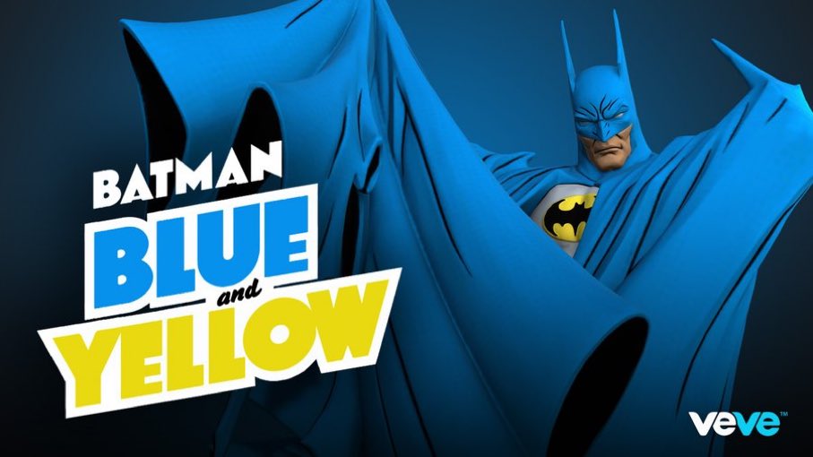 This Blue &amp; Yellow variant of the milestone “Todd” statue is based on McFarlane’s cover for Batman #423! 

Drops Tue, 13 Dec at 12 PM PT with a portion reserved for current holders of Batman B&amp;W Series 1. Details on all Batman B&amp;Y drops here: bit.ly/3BvzDui