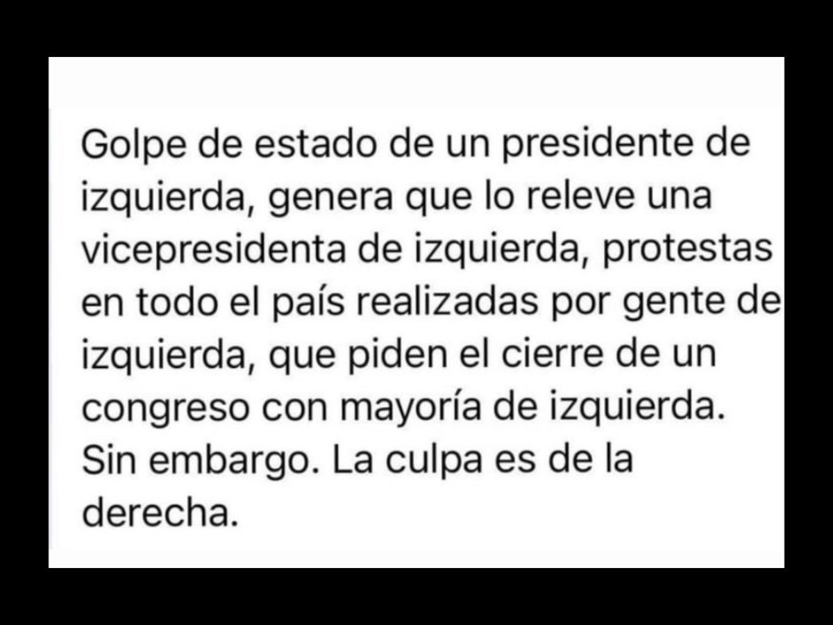 JTrianaT's tweet photo. Así de absurdas están las cosas en Perú 🇵🇪 https://t.co/RKBEjKmOGq