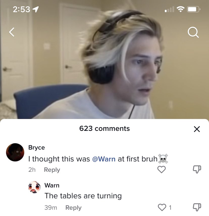Warn on Twitter "My fate as a streamer is sealed"