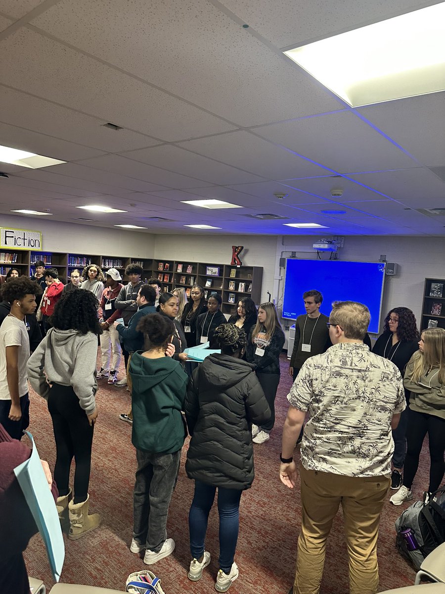 Today was a great day as we kicked off the 2022-23 Community Wide Dialogue School Exchange with Corcoran HS. “Change is Coming” <a href="/BCSDBEES/">Baldwinsville CSD</a>