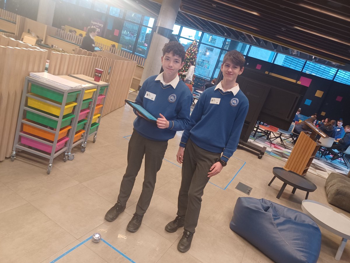 stkevsdunlavin's tweet photo. Some of our students in @Microsoftirl DreamSpace today. The group really enjoyed engaging with the tasks and getting hands on with technology and problem solving @MS_eduIRL @Gowriggle  @NAPD_DL https://t.co/ISN6k44rdr