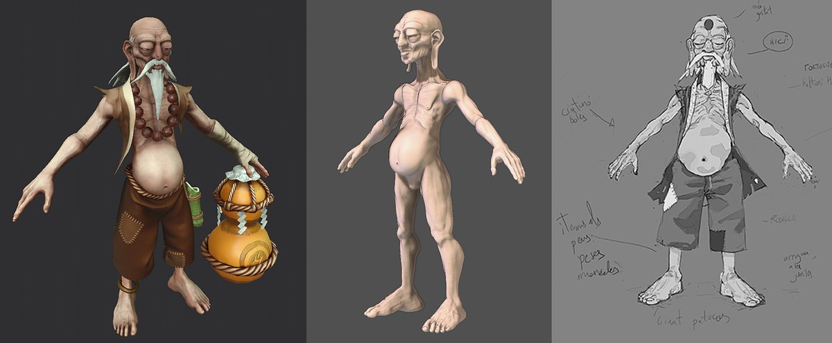 TheGameForgers's tweet image. Even the most skilled #kungfu masters started as #conceptart
Now he can teach you in our #vrgame Taolu Model by @ShimaeStephany 😍
Play the free demo: loom.ly/3p3L0vs
Add to wishlist: loom.ly/6KGQ6KY

#VR #gamedev #3dmodel