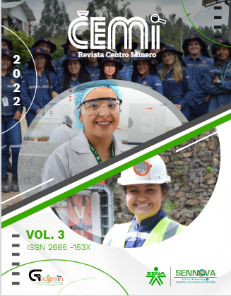 Respetados Aliados nos complace compartir los resultados del trabajo del Grupo de Investigación GICEMIN <a href="/CNTR_NAL_MINERO/">SENA CENTRO NACIONAL MINERO</a> del <a href="/SENABoyaca/">SENA Boyacá</a> plasamados en la Revista CEMI Centro Minero 3ra edición año 2022 
 revistas.sena.edu.co/index.php/CEMI
#MineriaMasVivaQueNunca