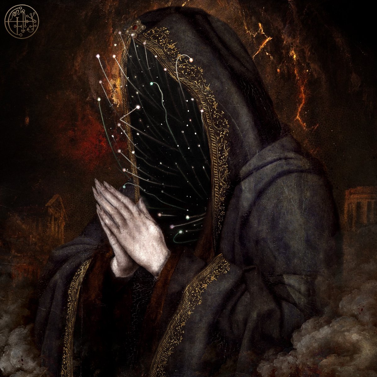 TheClayshaper's tweet photo. "Our Wish for the End: Redux" is a new take on my digital collage from 2020 (second picture). Based on "Virgin in Adoration" by Quentin Metsys between 1466–1530 (third picture).

📜 #clayshaper #quentinmetsys #darksouls #beautifulbizarre #digitalcollage #coverartwork https://t.co/a0o1H3ZxiL
