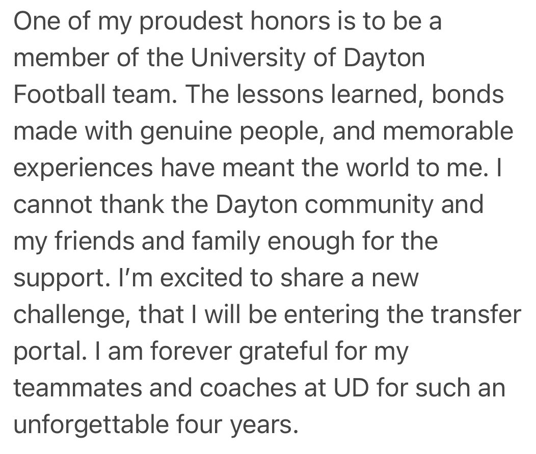 sam_schadek's tweet photo. 6’3 270 DT Grad Transfer 2 years of eligibility , 1st-Team All PFL, 11 Games 7 sacks (team high) 11.5 TFL’s (team high) 44 TKL 2PBU 5QBH 
HIGHLIGHTS: https://t.co/eU5OmT5pf5 https://t.co/6AQ68A0sJD