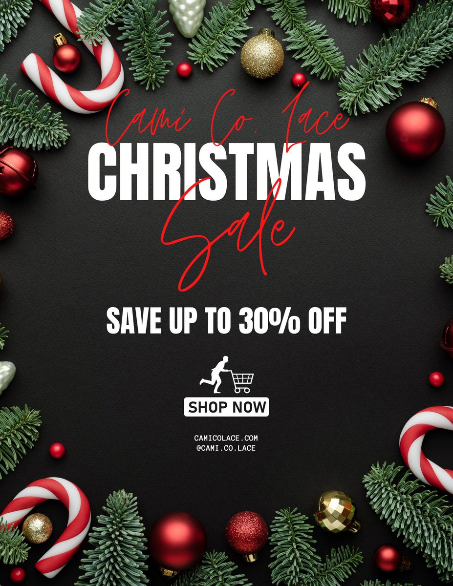 CamiCoUpdates's tweet photo. Cami Co Lace is holding a 30% Christmas Sale! Get your favorite HBCU apparel @camicolaceUSA #fashiondesigner
#clothingline
#hbcuapparel
#hbcuclothes
#fashionline
#hbcu
#camicolace https://t.co/el6d2PQ7SS