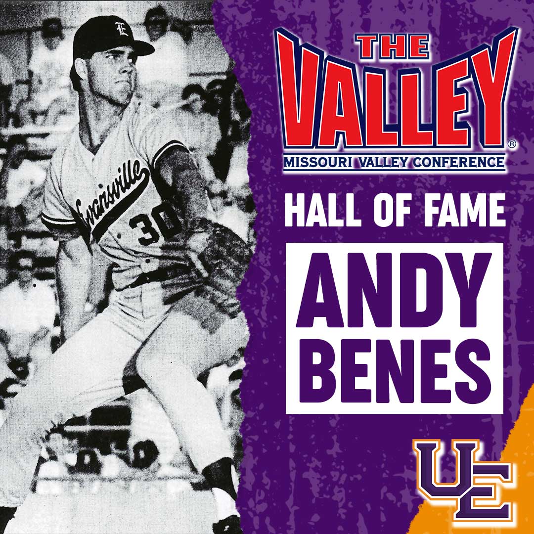 One of the greatest to ever represent Evansville, <a href="/AndyBenes40/">Andy Benes</a> will join the MVC Hall of Fame as part of its six-person class for 2023!

⚾️ #ForTheAces x #GUAC 🥑