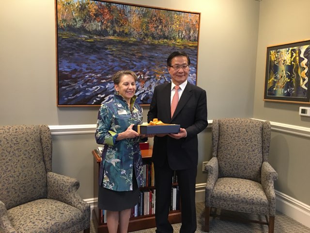 WLCTCNJ's tweet photo. Last week, TCNJ was honored to host officials from Tamkang University! https://t.co/HeCCSb5qni