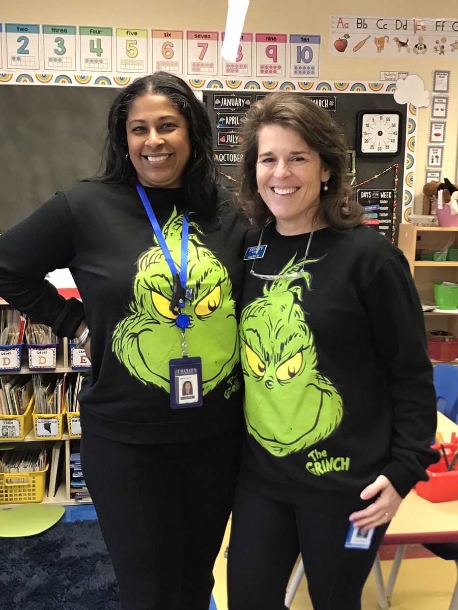 Grinch-ie twins-ies! #trinitylearns