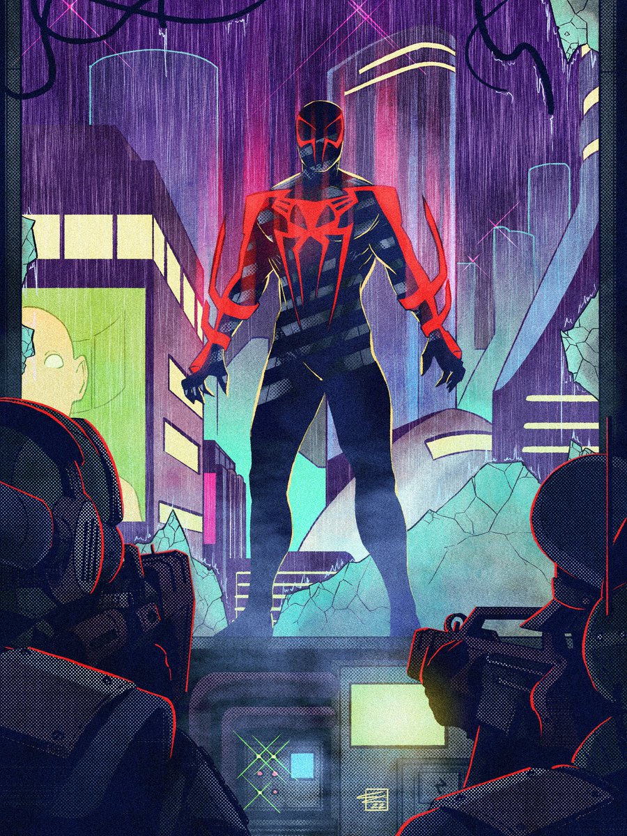 A little bit of Spider-Man 2099 for no particular reason