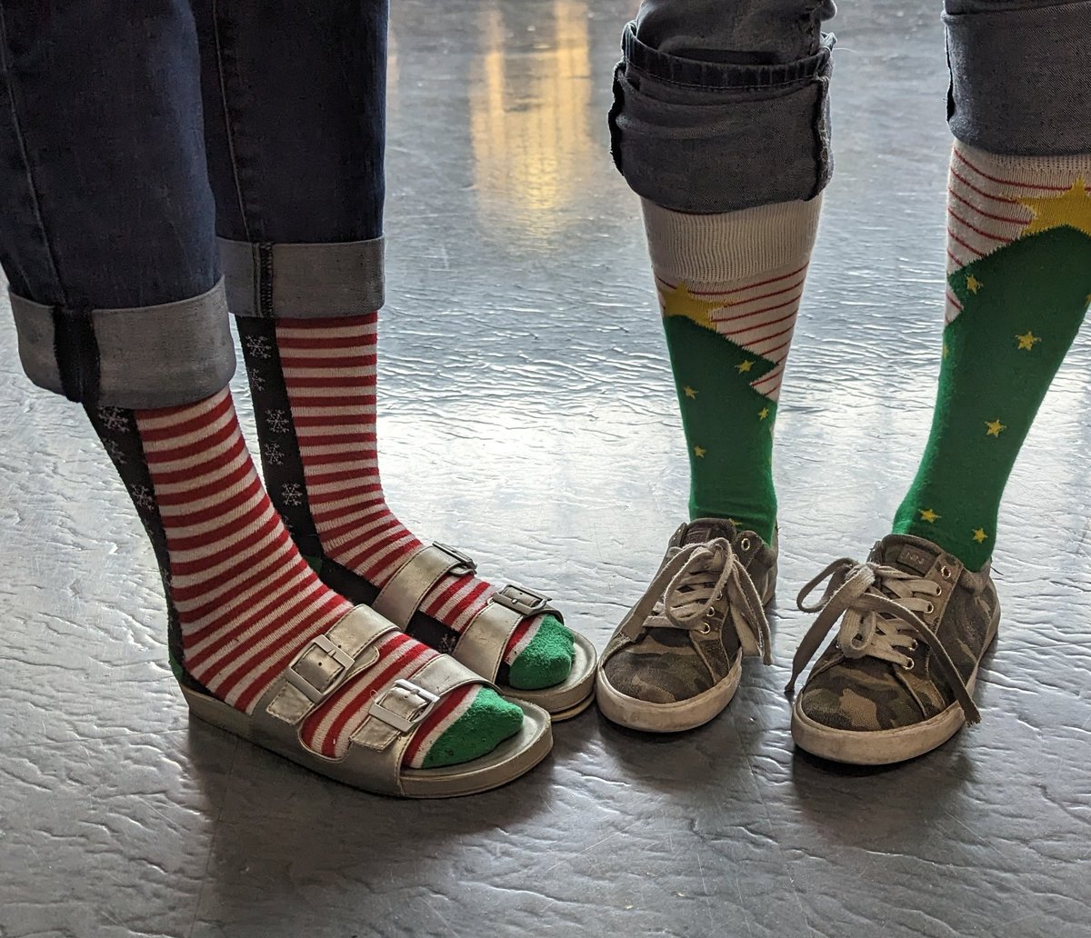 PrincipalLCHS's tweet photo. #stressfreeweek #crazysockday https://t.co/pT2JPCyWUo