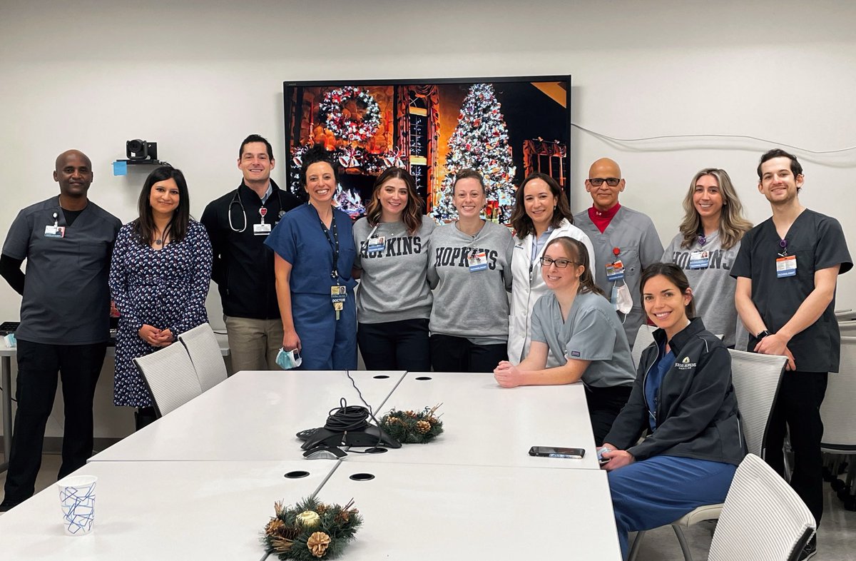 Hopkins Echo lab holiday lunch 🎉 🎈🎊⁦@ErinMichos⁩ ⁦@MMukherjeeMD⁩ ⁦@DrAnumMinhas⁩ ⁦@ErinGoerlich⁩ ⁦@MSchimingerRDCS⁩ ⁦@NBavaroRDCS⁩ ⁦@JHopkinsEcho⁩ ⁦@ASE360⁩