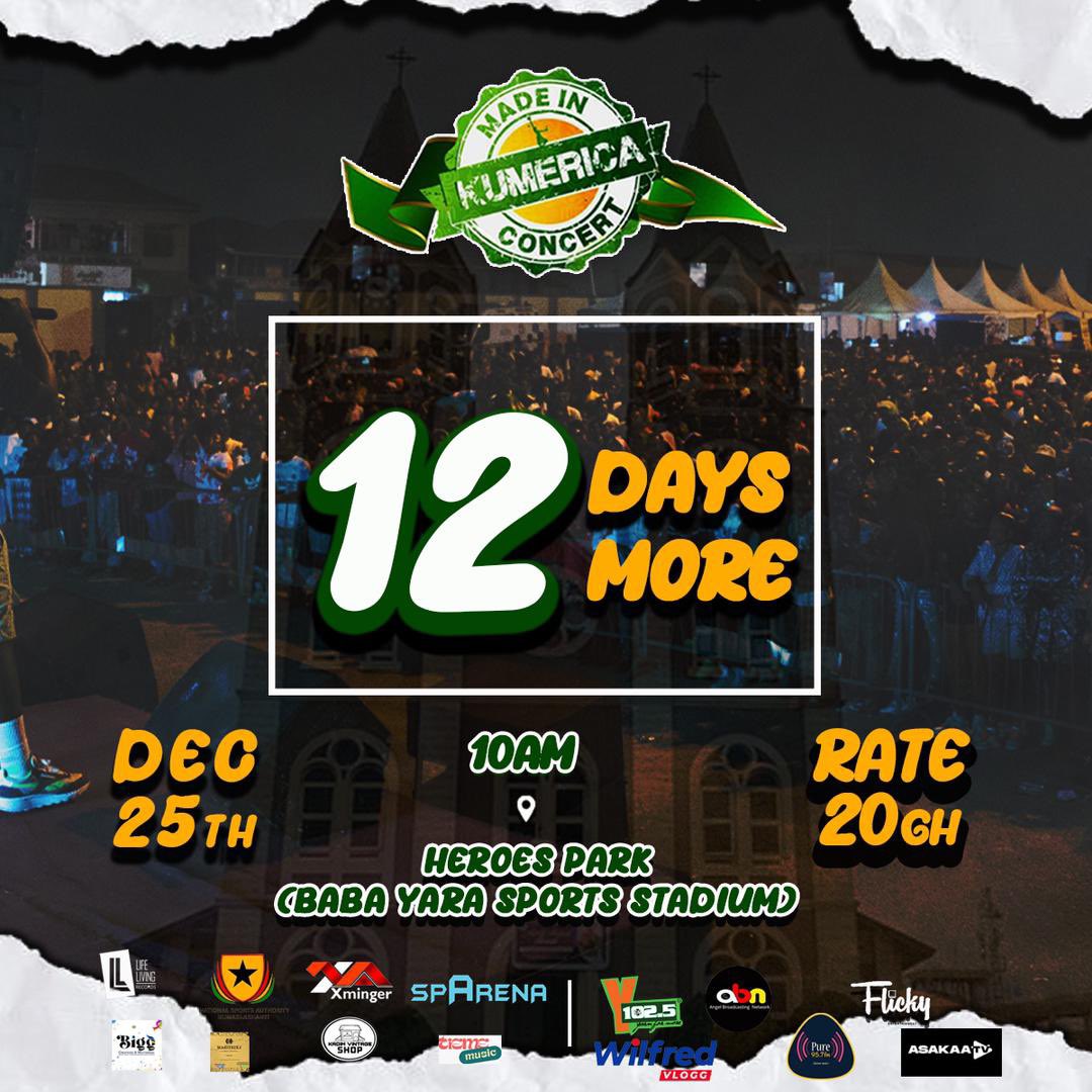 KwakuDMC's tweet photo. MADE IN KUMERICA 25th DECEMBER MADNESS 🥳🤯🥂

#MadeInKumerica #Asakaa 🇬🇭 https://t.co/XapE2XFH31