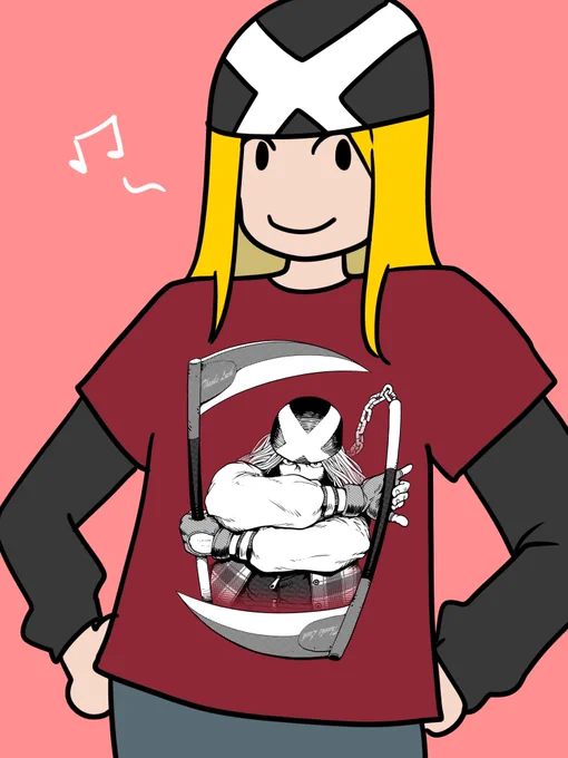 "Axl nice shirt~ where did you get it?""I got the shirt to sponsor players to Frosty Fausting from The Online Local!""Right on dude...Sorry, this feels like a cheap poorly acted commercial. 