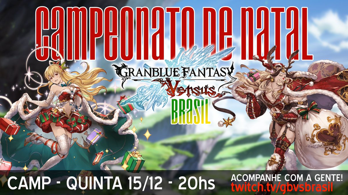 BrasilGbvs's tweet photo. Campeonato especial de natal, pra fechar o ano com chave de ouro!
O torneio será em double elimination, e todos estão convidados a participar e celebrar o fim de ano com a comunidade mais farofeira do Brasil!!

Inscrições: https://t.co/95F3tsnH6M

OBS: POR FAVOR LEIAM AS REGRAS!! https://t.co/7pFyxWgnG3