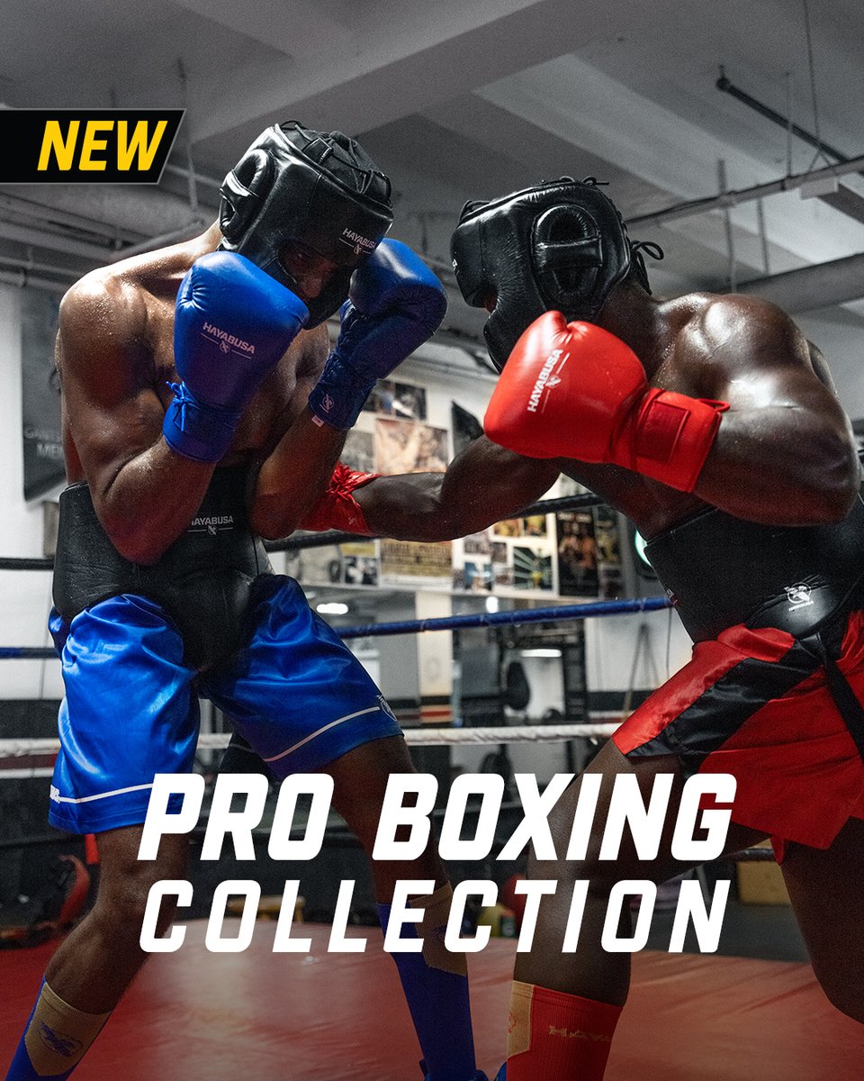 hayabusafight's tweet photo. [ NEW RELEASE ] The Pro Boxing Collection.

https://t.co/siMBxDiLBs

Developed alongside first-class boxers, this collection perfects upon traditional designs that boxing purists love. Explore our brand new gloves, headgear, and groin protectors today. 
#ProBoxing #BoxingGloves https://t.co/Xi1NAKiD75