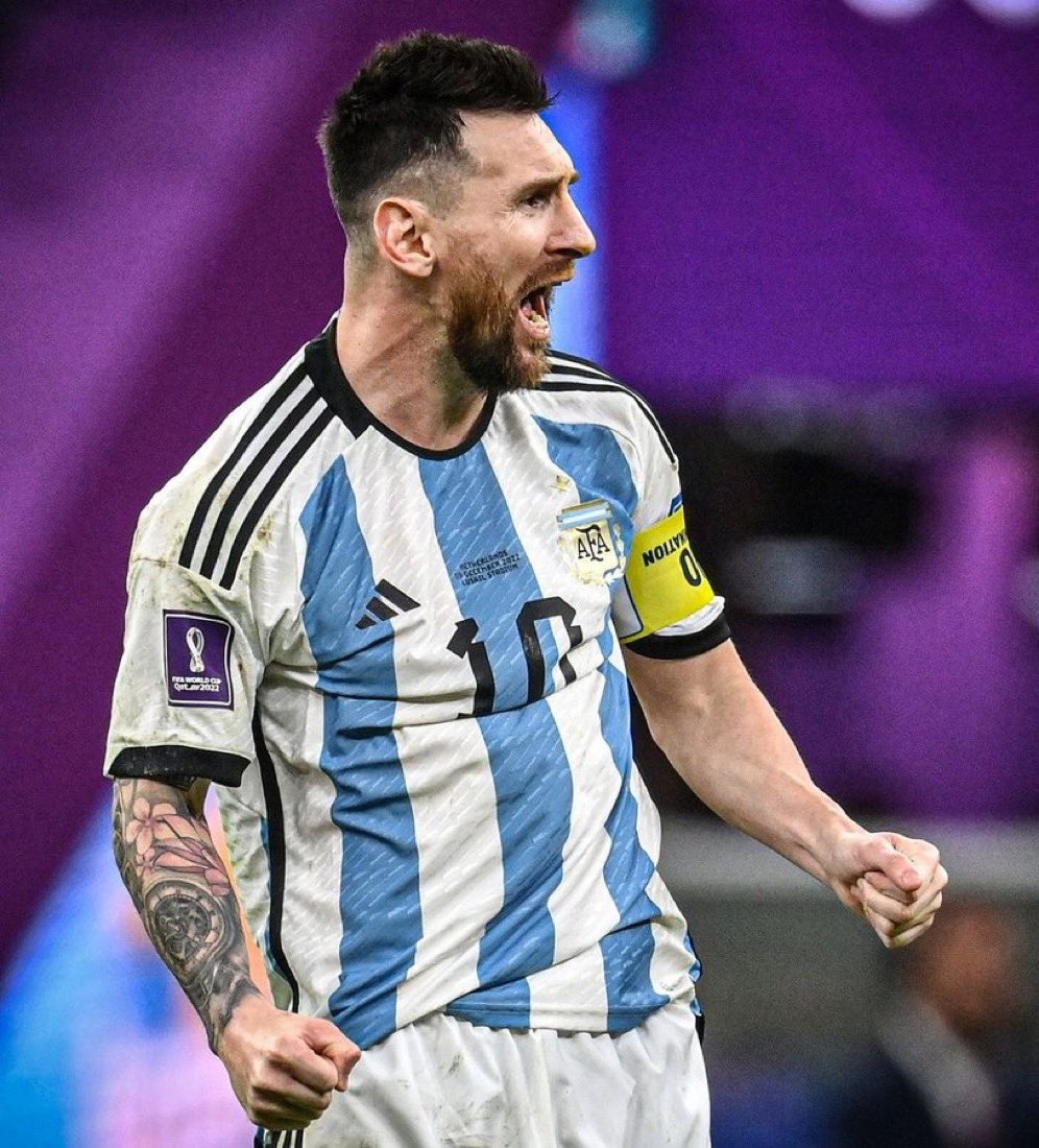 tropixstrending's tweet photo. Magnificent Messi puts Argentina in front from the penalty spot!!! 🔥🐐 https://t.co/YrI4QeBOsX