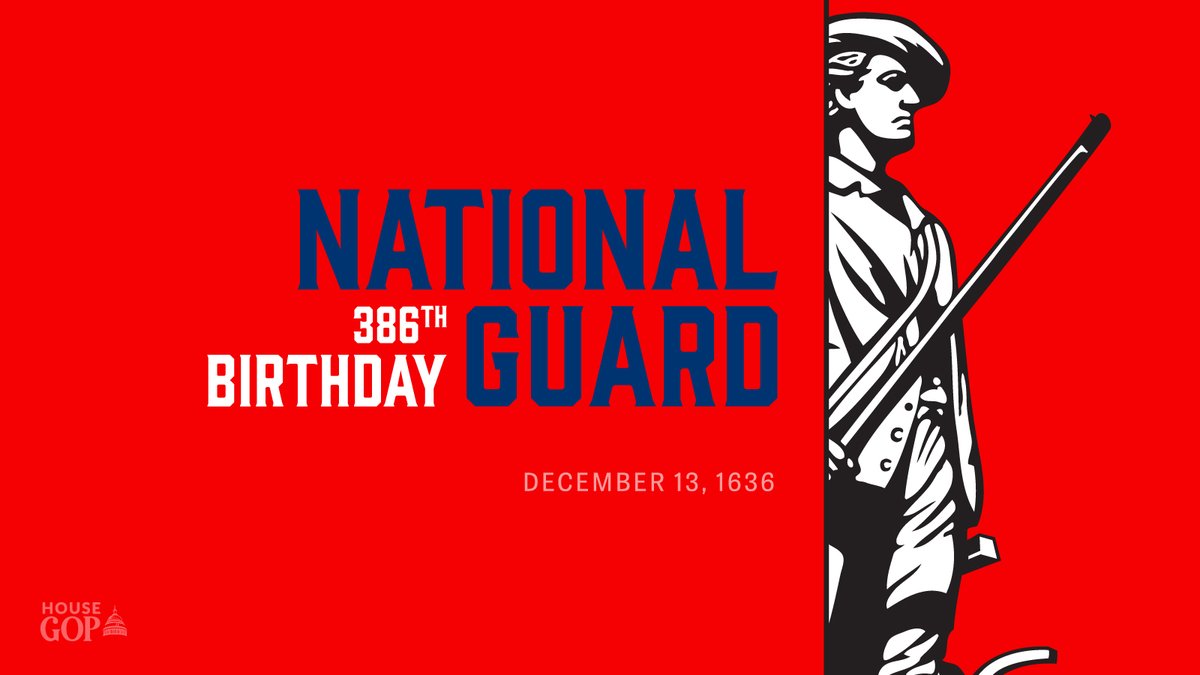RepJeffDuncan's tweet photo. Happy 386th Birthday to our @NationalGuard! Thanks for being "Always Ready, Always There." God bless these brave men and women for their service. 🇺🇸 https://t.co/HP3fGHEiG3