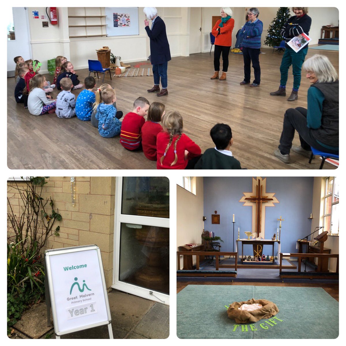 G_M_P_SClass1KD's tweet photo. A fantastic interactive way to learn all about the Christmas story today thanks to St Mary’s Pickerseigh Church. The children made wishes on angels, gave gifts of love and had a wonderful time. #gmpsRE @G_M_P_S @METacademies @CLOtC https://t.co/lDNcxCSg8d
