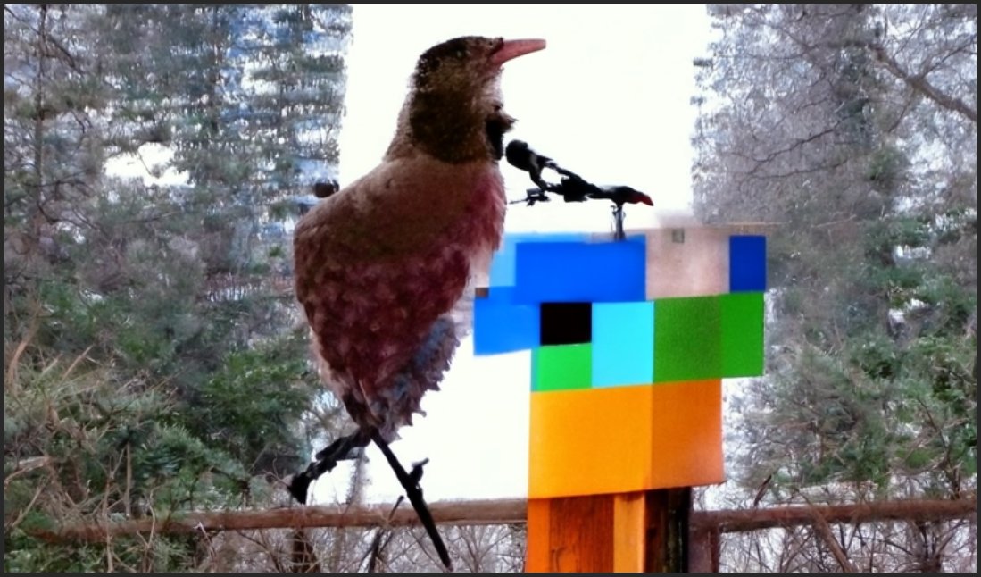 SemperCry's tweet image. The bird sings a song of the future of pixelated progress.

#WhispersMainframe #UploadCircuit #CodeBreaker  
@NeoTokyoCode