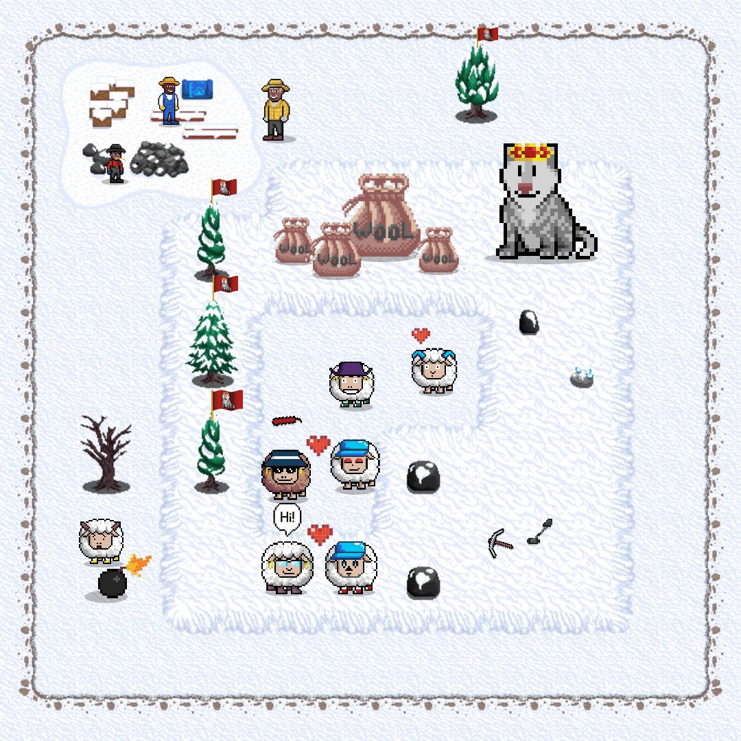 PantherQB19's tweet photo. The Weather Outside is Frightful 🐺❄️
@wolfdotgame #community0 https://t.co/i2KIzedGxq