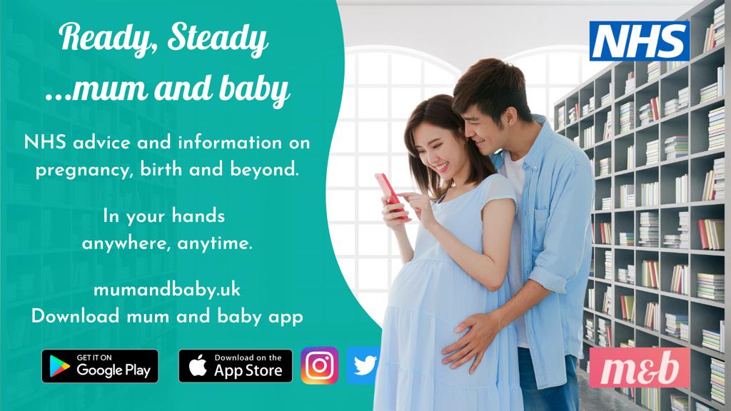 Looking for #NHS approved information to help you through your #pregnancy or becoming a #newparent?
The award winning Mum and Baby app and website provides advice and support on a range of topics from #antenatal to #postnatal care follow us here and visit mumandbaby.uk