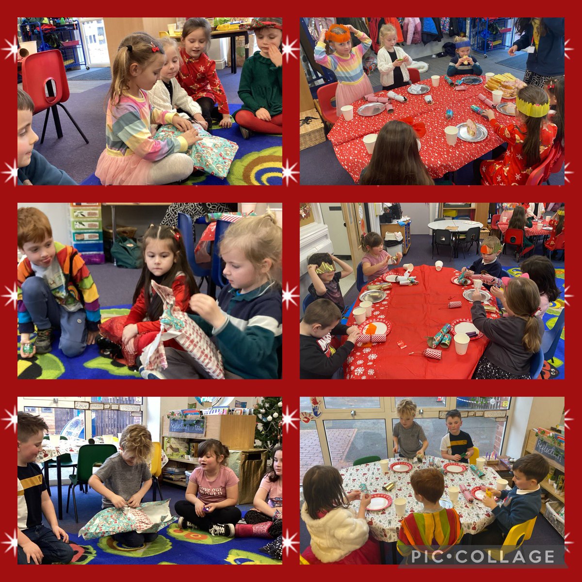 drseussclass's tweet photo. What a wonderful day full of love, joy and laughter! 🎄We had a fantastic time dancing with friends, playing fun party games… and even meeting Father Christmas! 🎅 A big thank you to everyone who helped make our day even more special by providing us with treats and resources! https://t.co/Su0VEN75Th