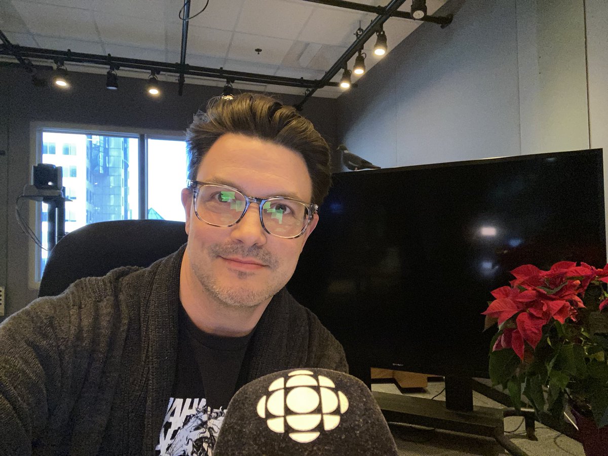 Hey friends. Sitting in @CBCHereandNow again. We have an amazing graduation story, news about a new computer curriculum for students, and some soccer updates. See ya soon.