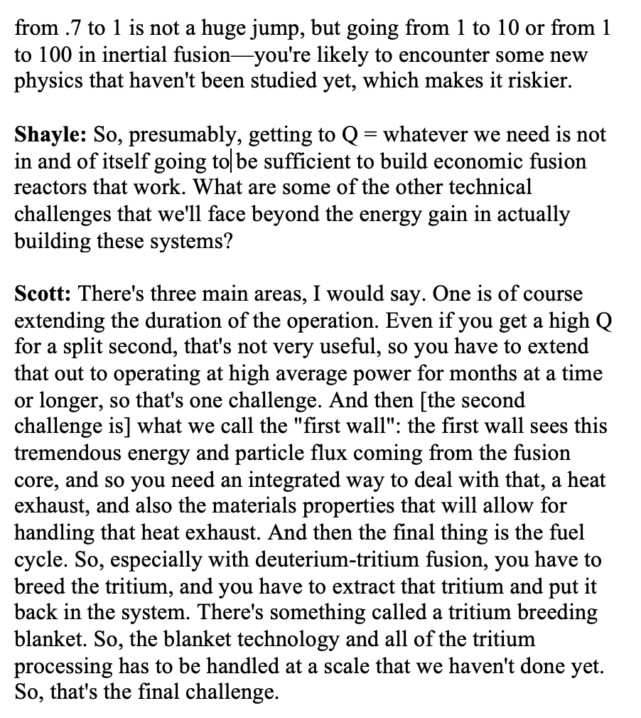 _JonathanKay's tweet photo. It was super helpful to return to @shaylekann's @CatalystPod episode on fusion with @ScottCHsu to put this NIF milestone in context. I've transcribed the most relevant section below, but I strongly recommend checking out the whole episode:

https://t.co/8sMmcdXos0 https://t.co/4201UNnFfx