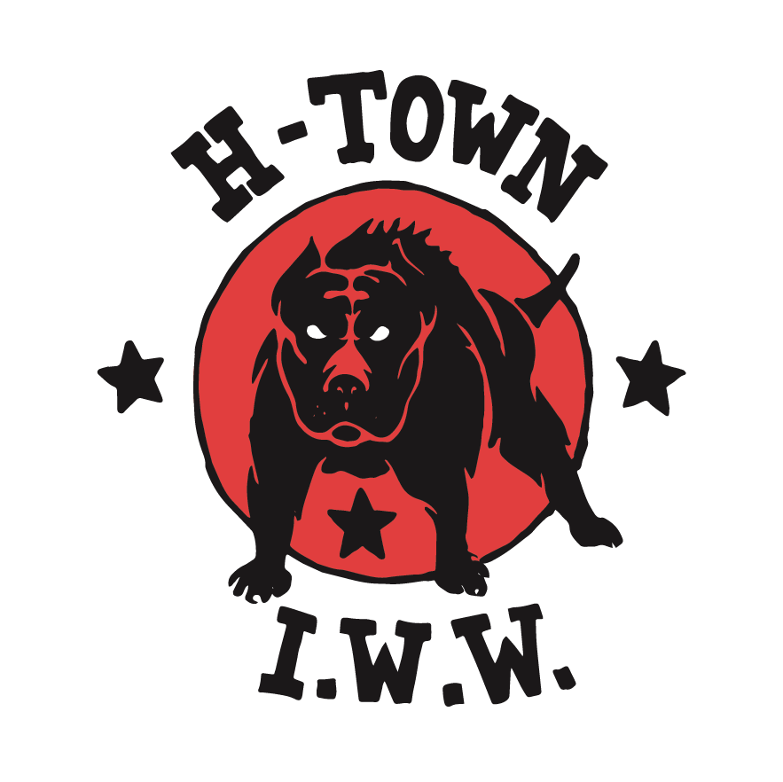 Logo I did for one of the old <a href="/iwwhtx/">IWW Houston GMB</a> chapters back in the day!