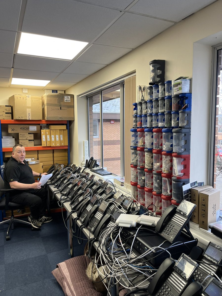 Busy few days for Kevan setting up this 40 extension NEC IP telephone system with SIP Trunks and BPT Entry system Intergation to replace an aging Panasonic.
And now for a busy few days for Liam &amp; Jason to install into a lovely estate in Henley On Thames.