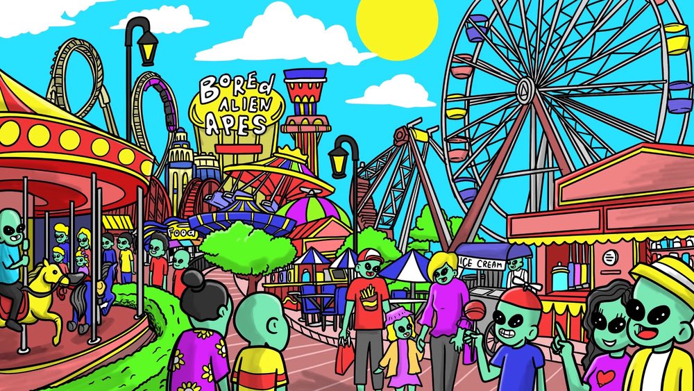 Have you met Bored Alien Apes? #NFTs <a href="/kokid951/">NFT kid “Keith Berry”</a> <a href="/SnoopDogg/">Snoop Dogg</a>

Unique and very enjoyable 
🚀On the Opensea platform

Click on the link. 

🔗 opensea.io/collection/bor…