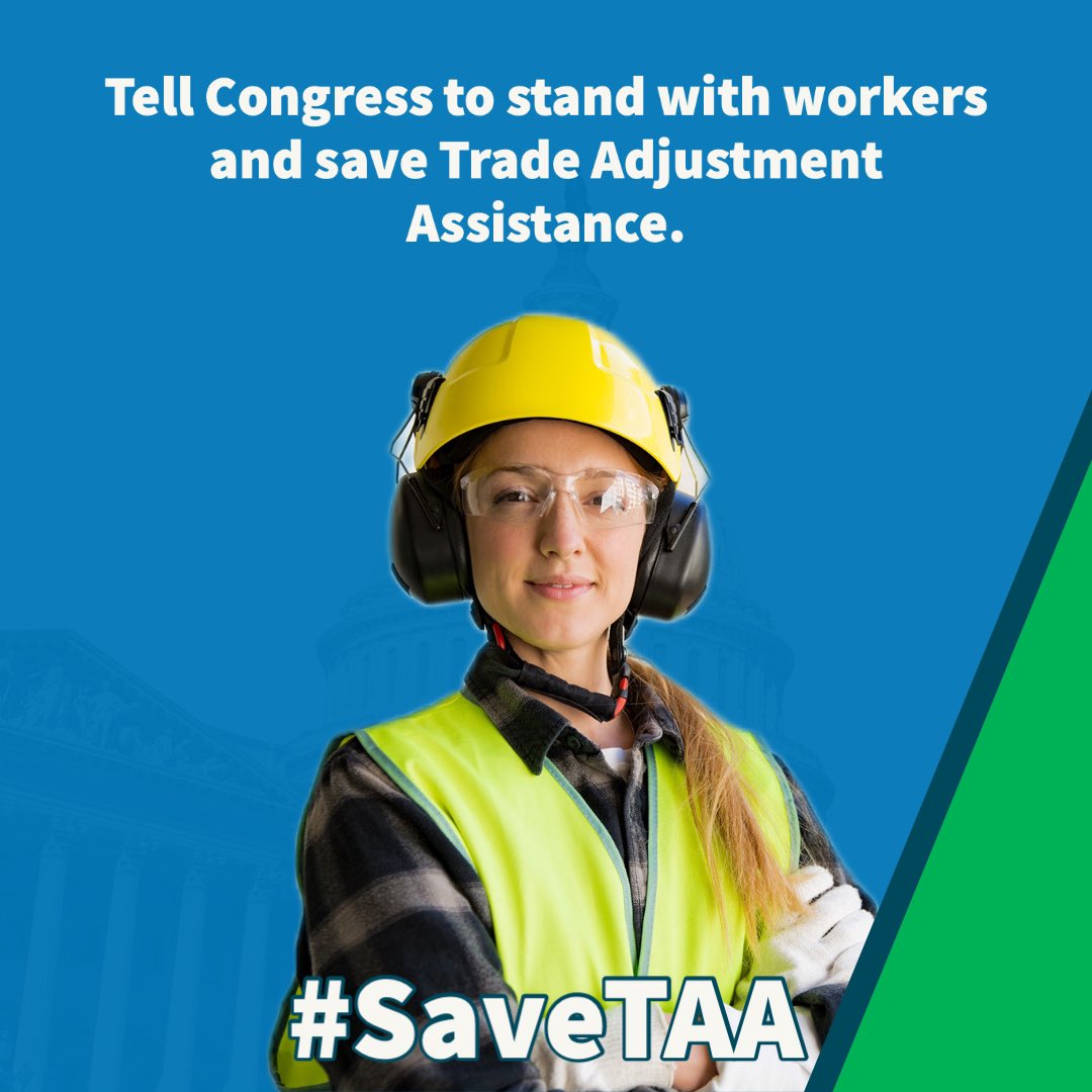 WarehouseWorker's tweet photo. Today we’re calling on #Congress to stand by workers who have seen their jobs shipped overseas due to unfair trade practices. 40,000 workers in the U.S. are waiting for help. Join our effort to #SaveTAA here: https://t.co/rO2eLhp9Ng @WaysMeansCmte @SenFinance https://t.co/sedifsRtcY