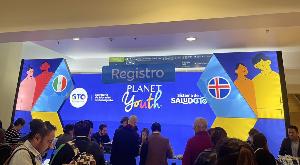 IcelandInUS's tweet photo. Pleasure to attend the 2nd international congress of addiction prevention #planetyouth in Leon, Guanajuato, #Mexico. So many inspirational stories &amp; speakers 🇲🇽🇮🇸sharing knowledge &amp; experiences on @icelandicmodel https://t.co/OekN4AKO5x