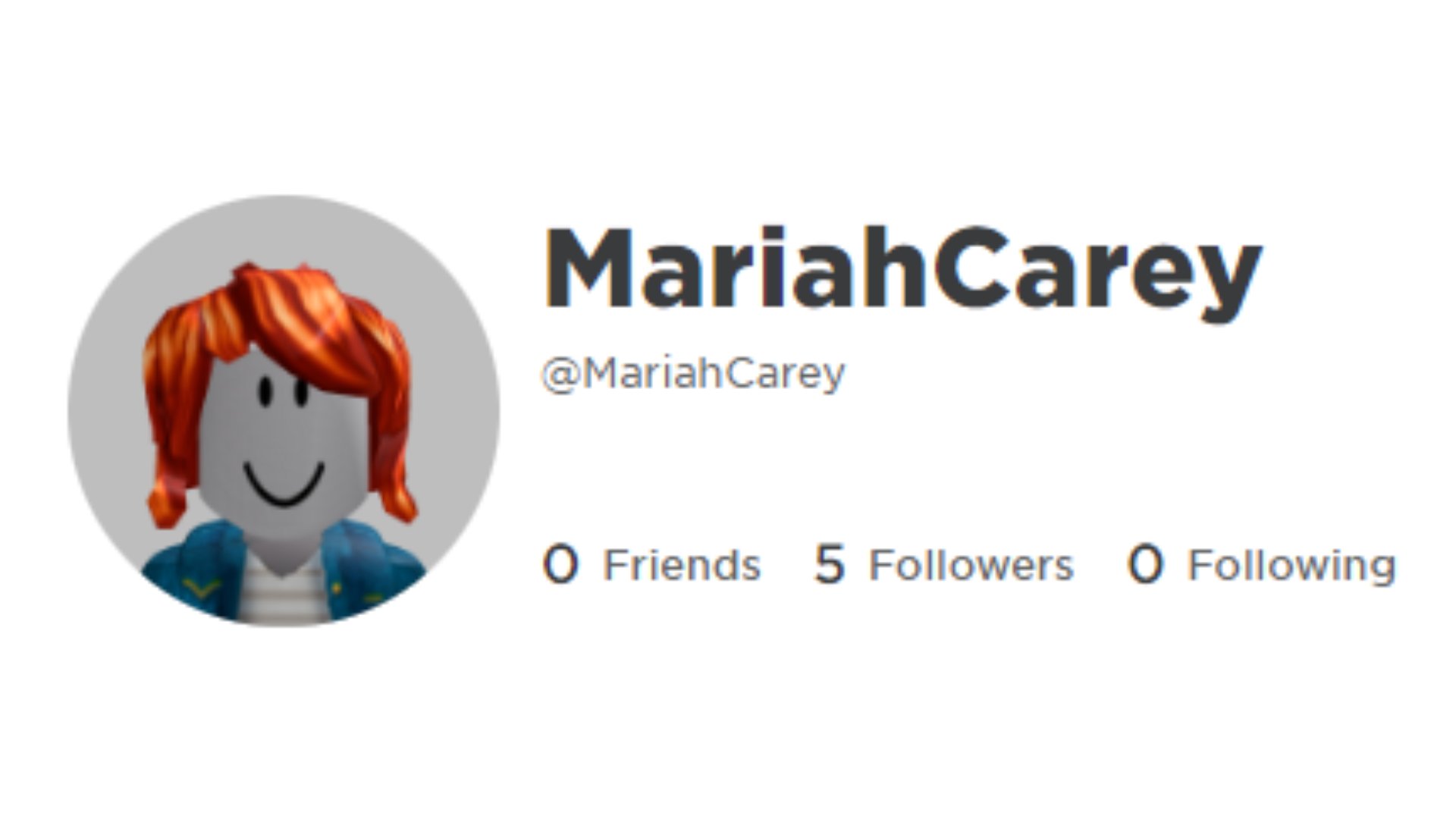 RBXNews on X: Mariah Carey has created a Roblox account! #Roblox Link:    / X