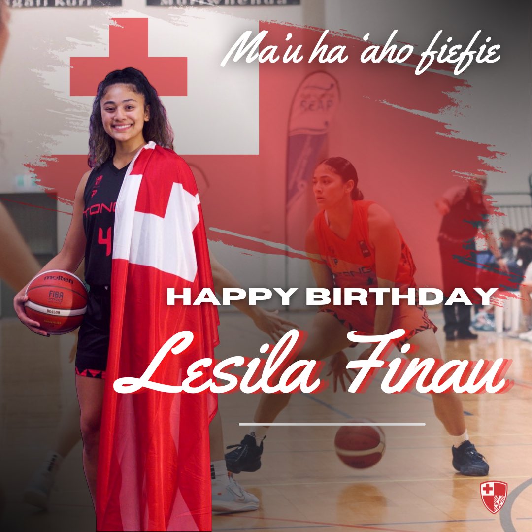 tongabasketball's tweet photo. Ma’u ha ‘aho fiefie @lesilafinau 🎉🎊🥳 https://t.co/VSDXyyl0Wd