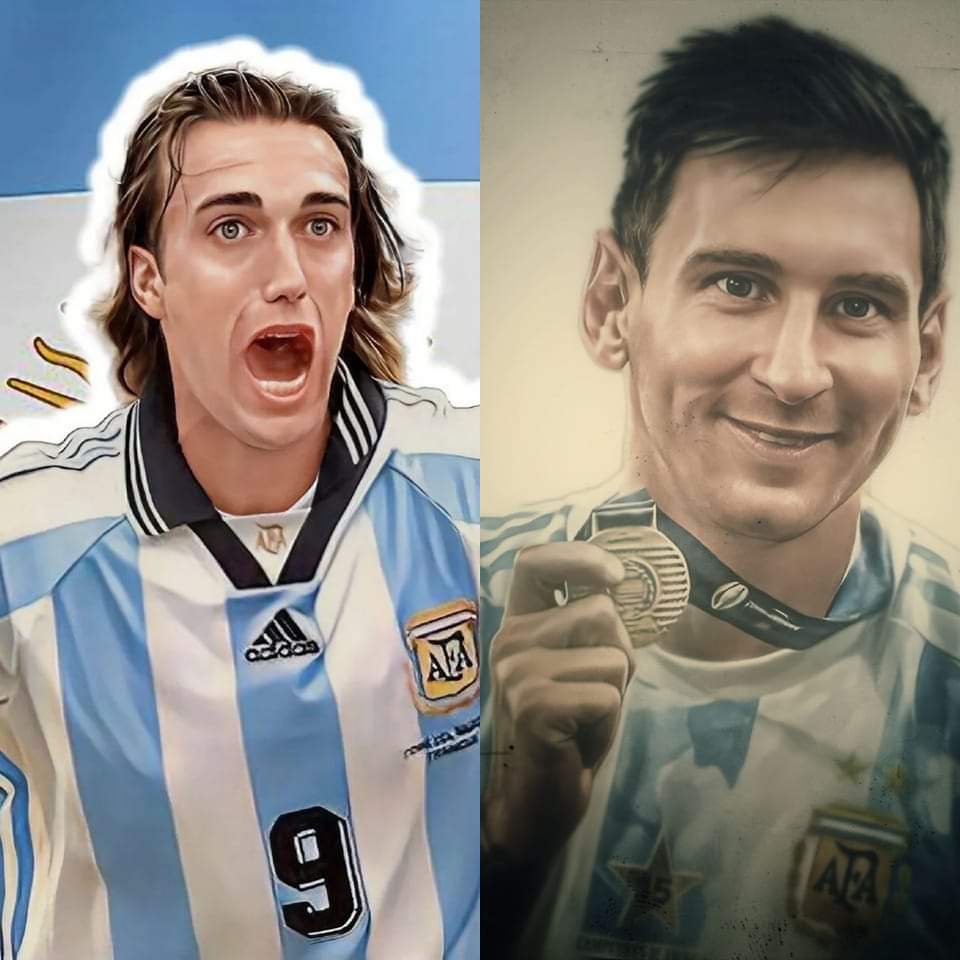 RONBupdates's tweet photo. Lionel Messi becomes the highest goal scorer for Argentina in WorldCups (11 Goals) passing Gabriel Batistuta. https://t.co/KO2Sx8Gwyc