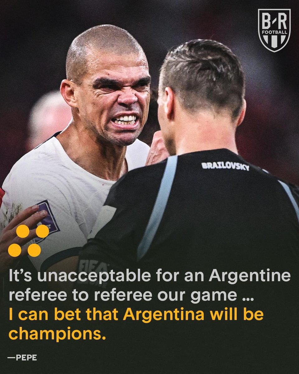 Abdulkadir Wardhere (@wardherexm) on Twitter photo Such decision reminds me of this Pepe quote. That was never a penalty at all Such decision reminds me of this Pepe quote. That was never a penalty at all