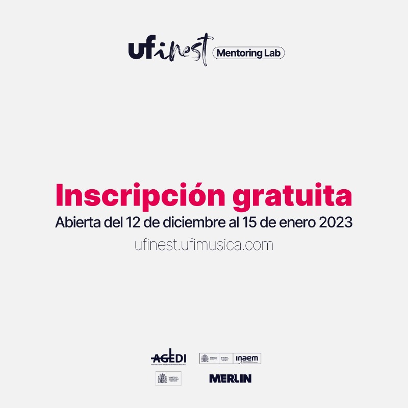 ufimusica's tweet photo. ¡Vuelve el #MentoringLab! Ya están abiertas las inscripciones gratuitas para el programa de mentorías realizado por UFi dirigido a proyectos de empresas discográficas. Consulta más información e inscripciones aquí!