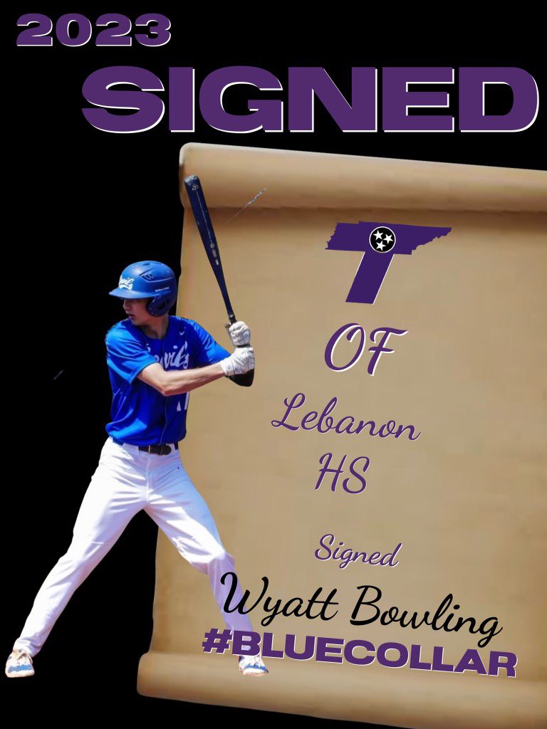 TNUBaseball's tweet photo. Welcome to the family, @wbowling24! https://t.co/MRDSvfWFfD